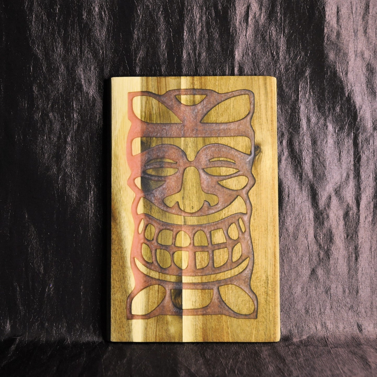 planche bois incrustation résine (15x23cm) (autres couleurs sur demande)