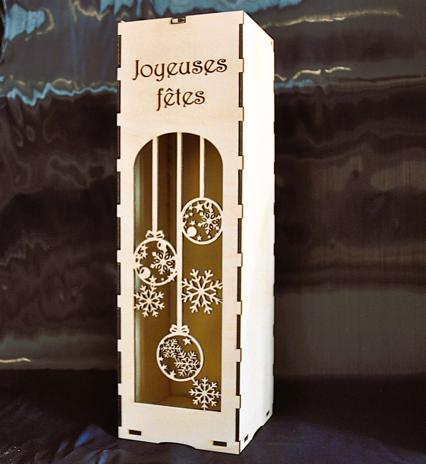boîte à vin édition spéciale fêtes