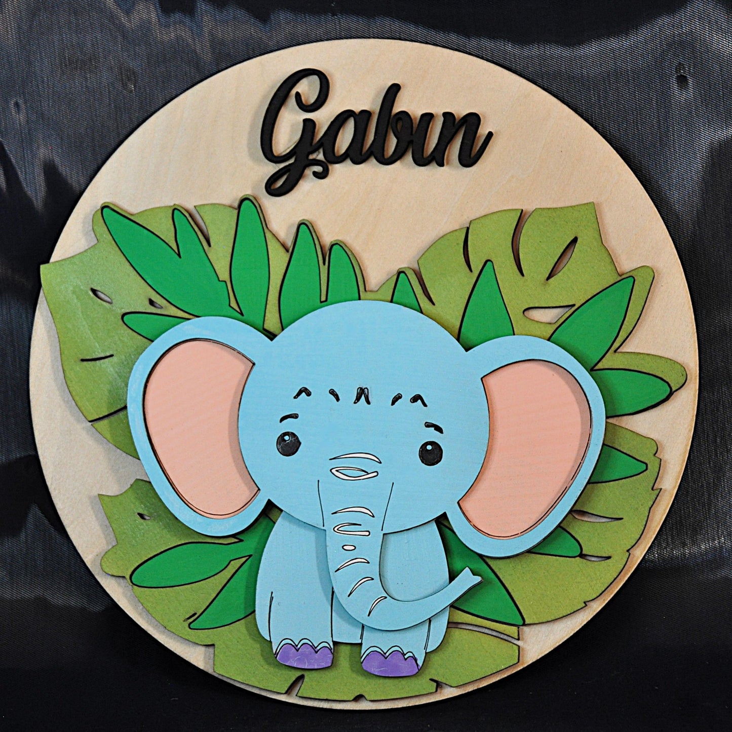 plaque porte chambre enfant (25cm) personnalisable (sur commande)