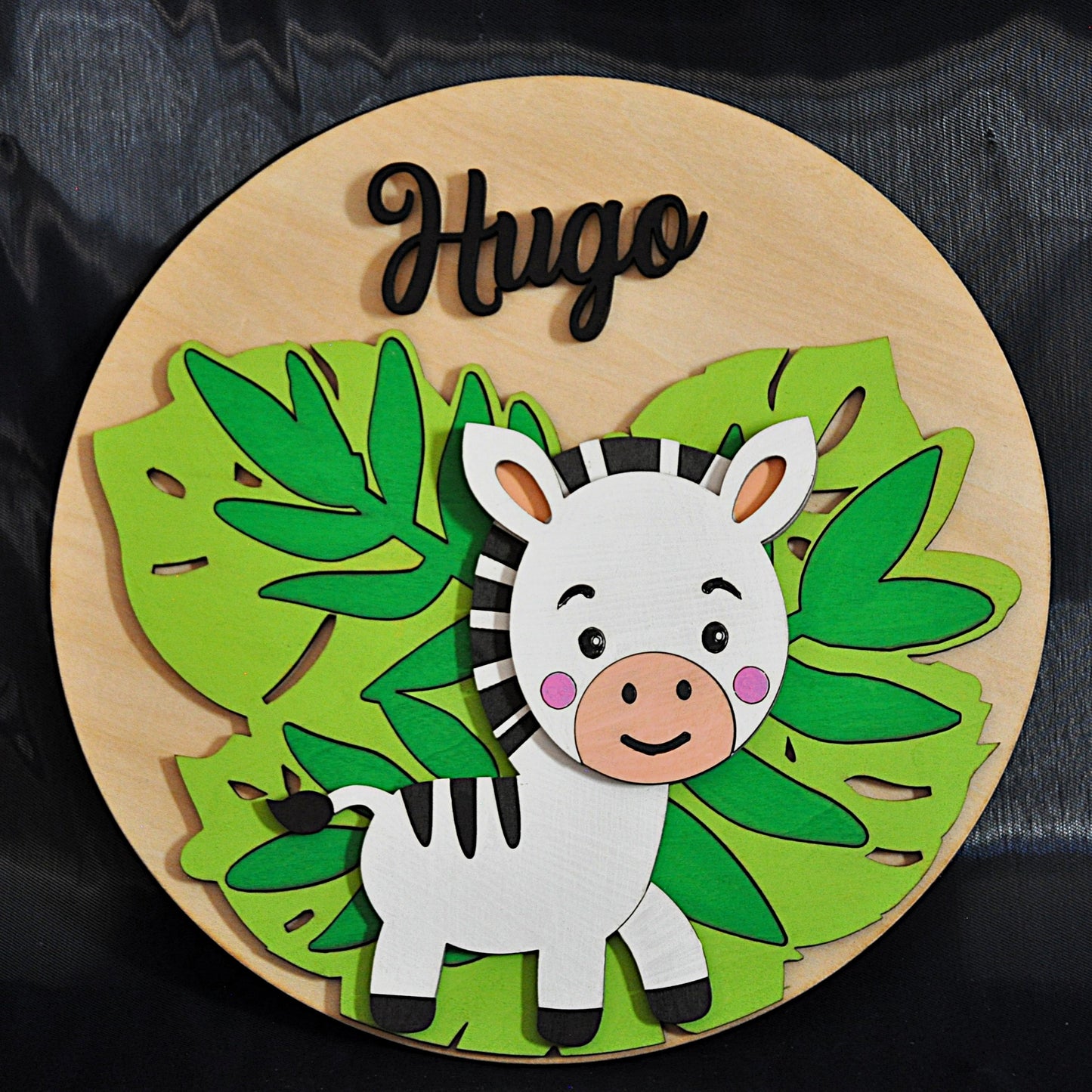 plaque porte chambre enfant (25cm) personnalisable (sur commande)