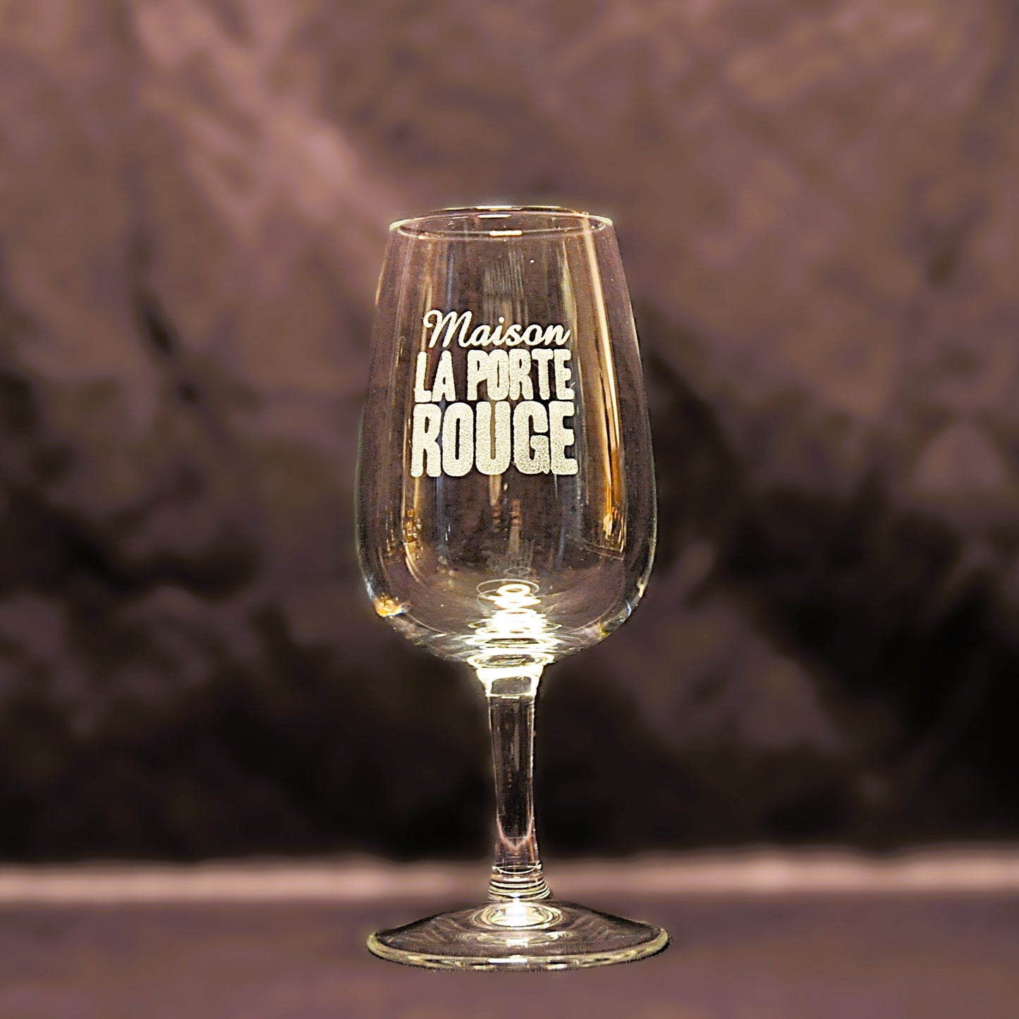 verres à pied ou verres droits - lot de 4 (gravure sur commande)