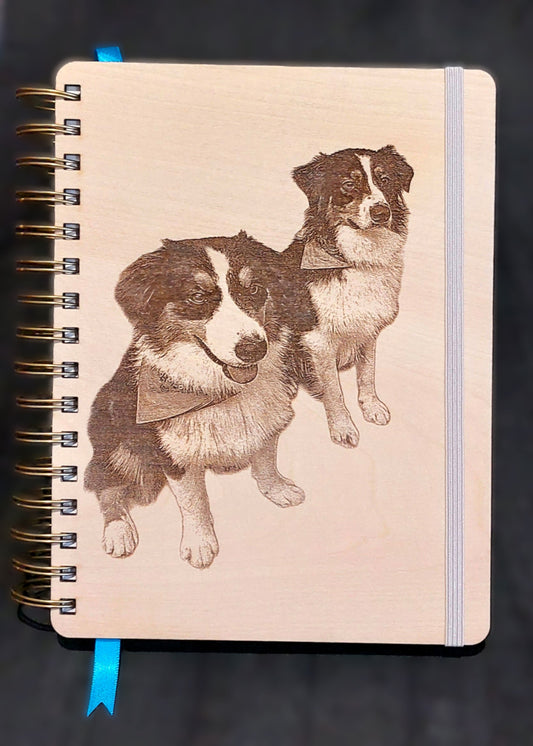 agenda bois personnalisable sur commande