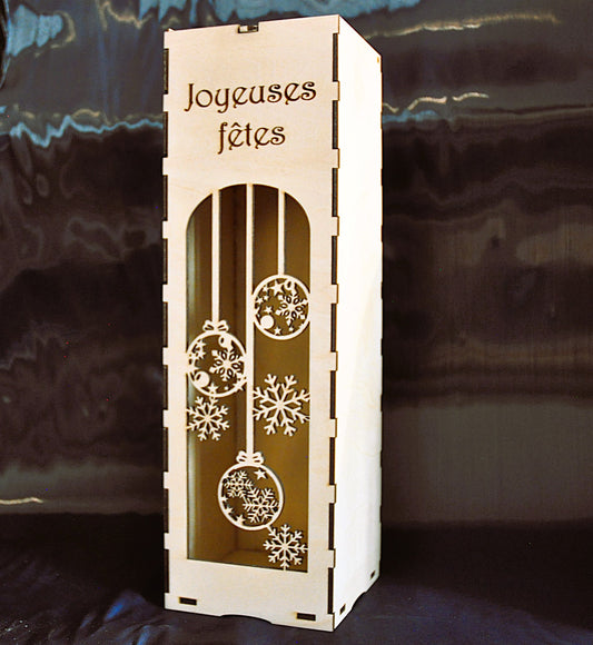 boîte à vin édition spéciale fêtes