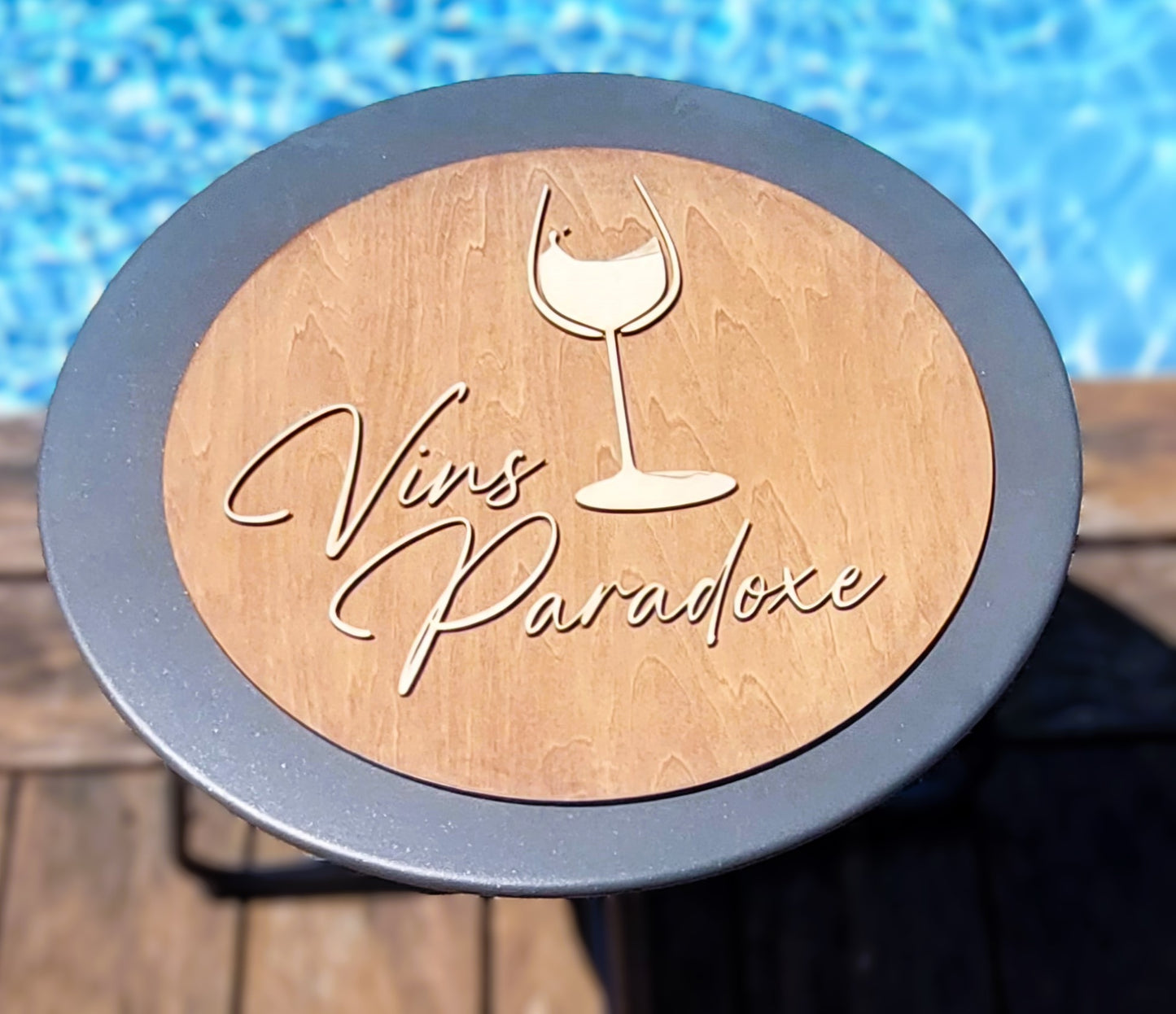 enseigne bois personnalisable sur commande