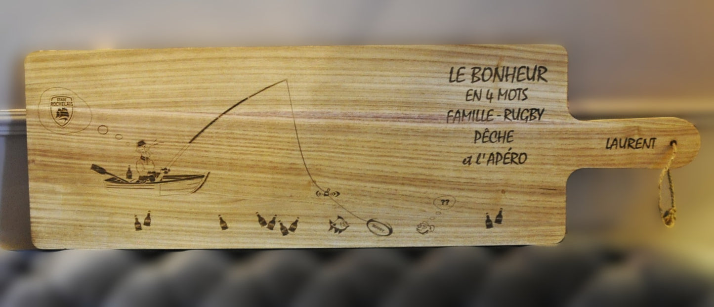 planche bois XL (100 x 30cm)  personnalisable (sur commande)