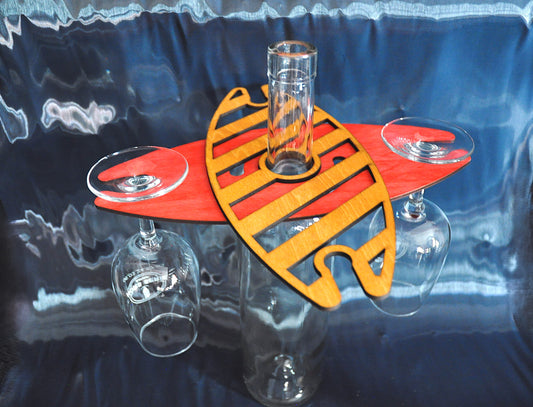 porte verres (4) sur bouteille